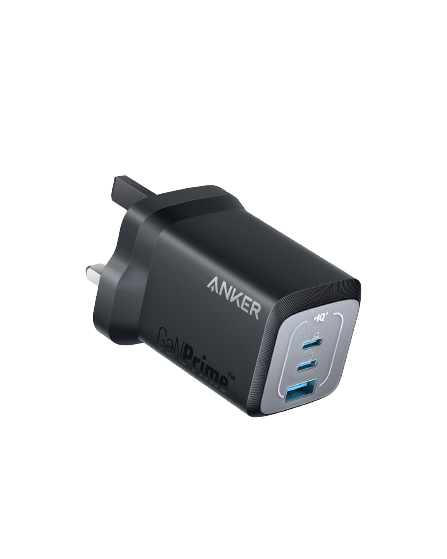 Anker Prime 67W GaN Wall Charger (3 Ports) Black